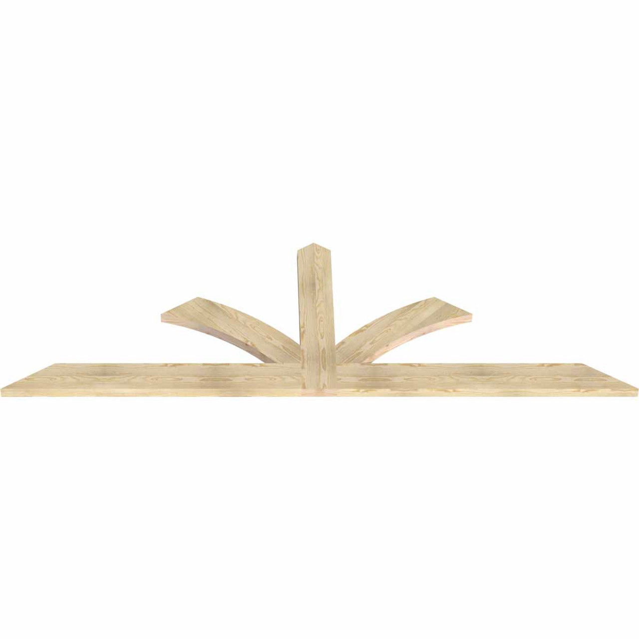 8/12 Pitch Richland Rough Sawn Timber Gable Bracket GBW108X36X0206RIC00RDF