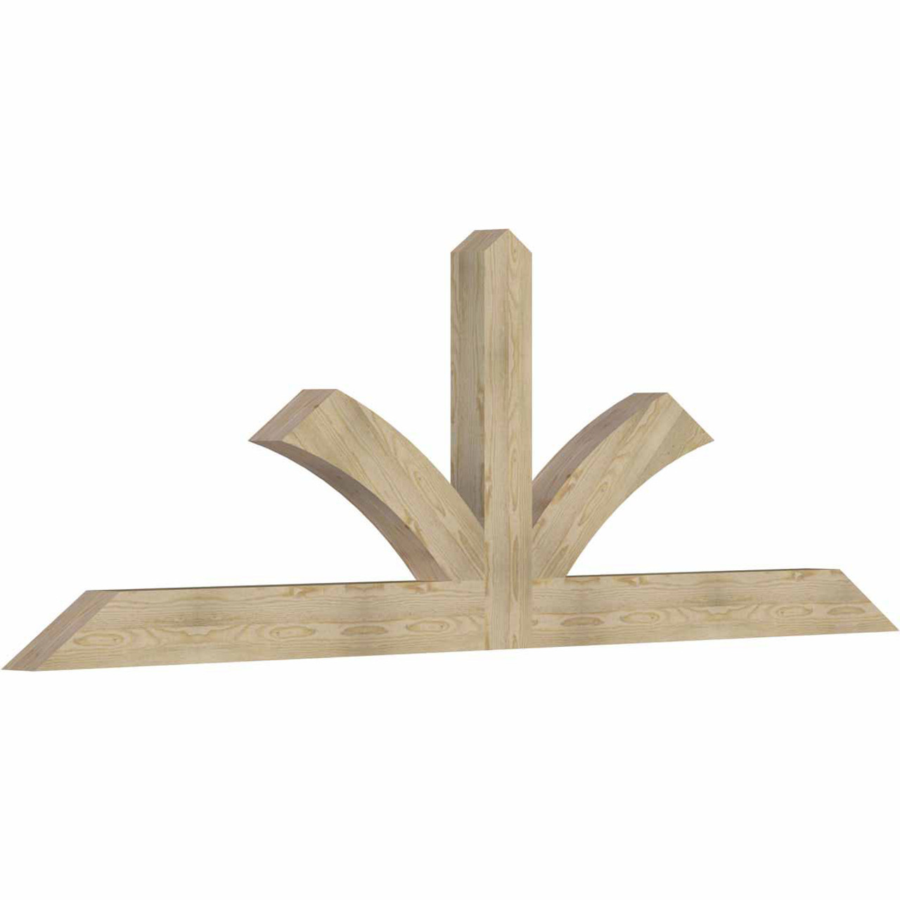 8/12 Pitch Richland Rough Sawn Timber Gable Bracket GBW108X36X0406RIC00RDF