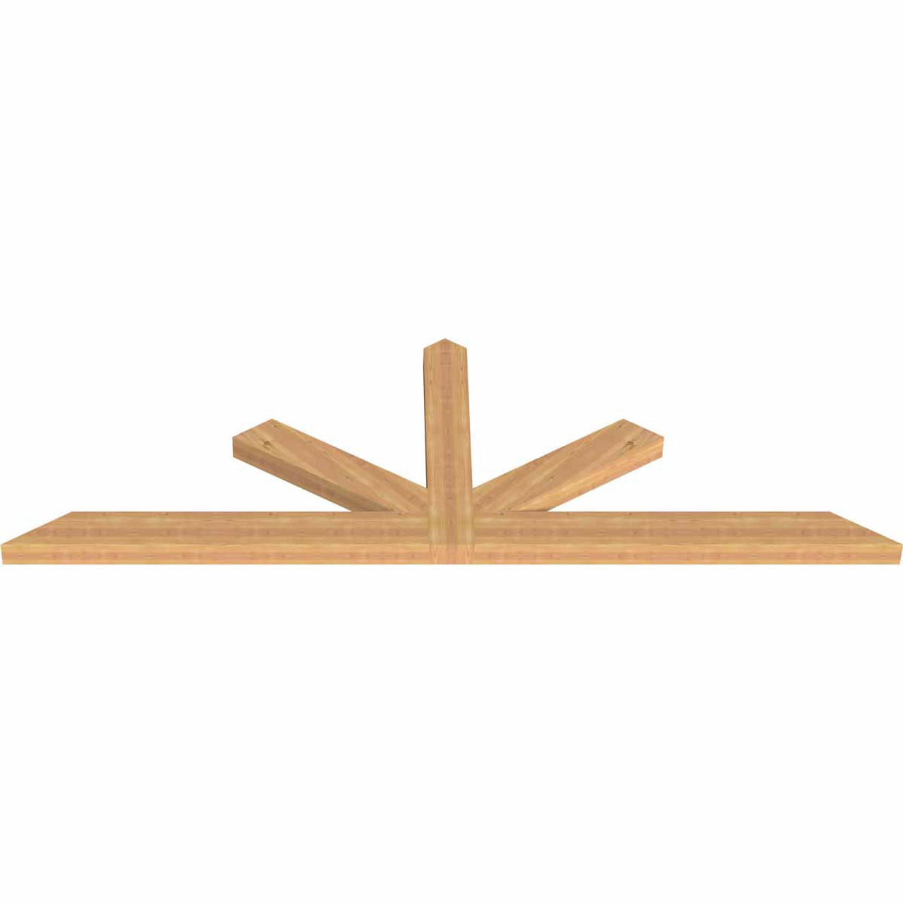 8/12 Pitch Saratoga Smooth Timber Gable Bracket GBW108X36X0406SAR00SWR