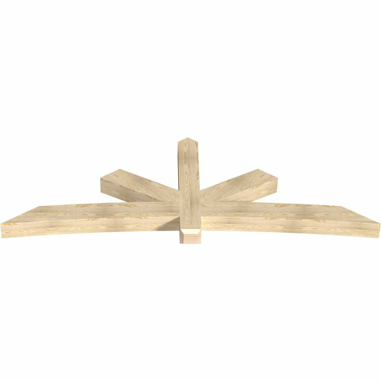 8/12 Pitch Alberta Rough Sawn Timber Gable Bracket GBW108X36X0606ALB00RDF