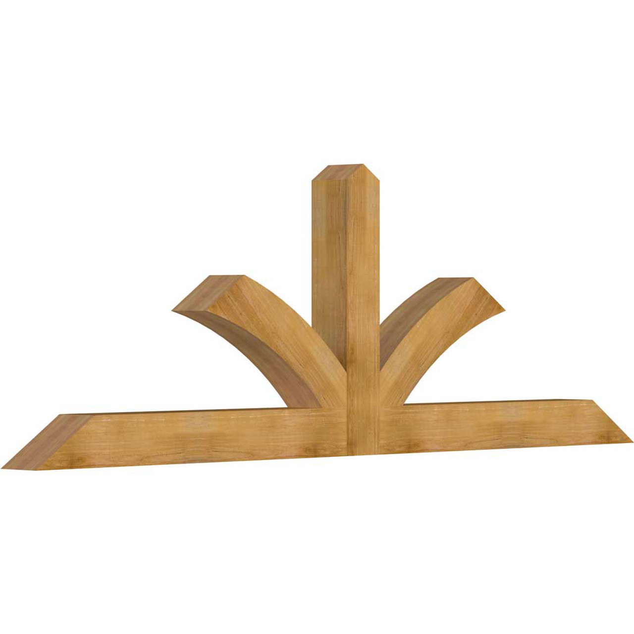 8/12 Pitch Richland Rough Sawn Timber Gable Bracket GBW108X36X0606RIC00RWR