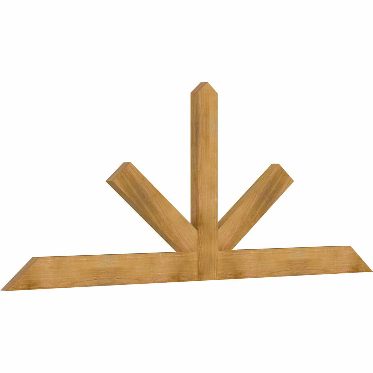 9/12 Pitch Saratoga Rough Sawn Timber Gable Bracket GBW108X40X0206SAR00RWR