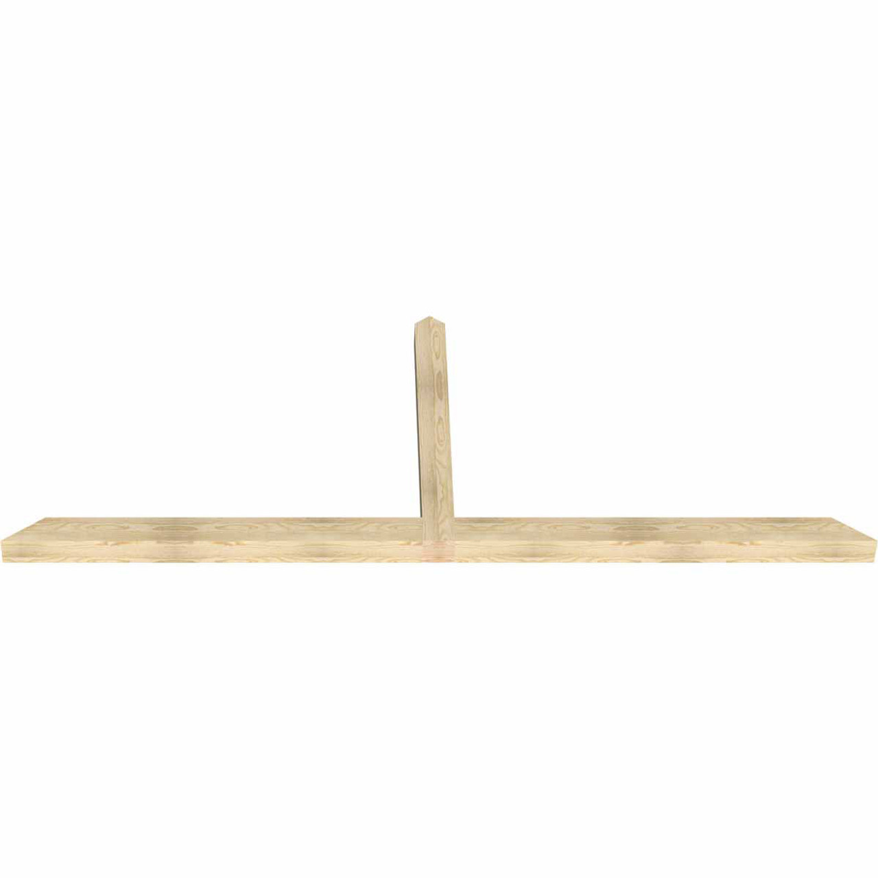 9/12 Pitch Portland Rough Sawn Timber Gable Bracket GBW108X40X0404POR00RDF