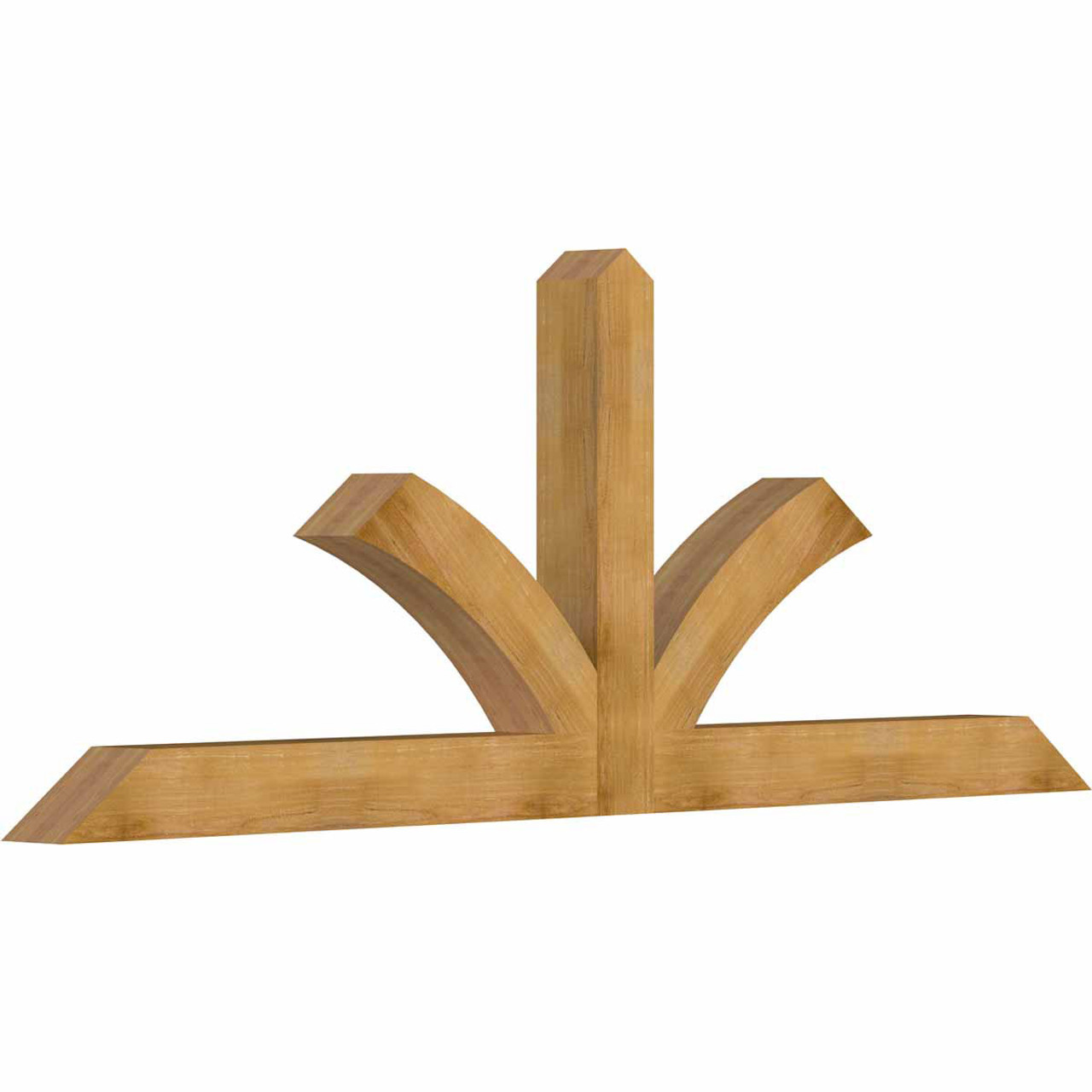 9/12 Pitch Richland Rough Sawn Timber Gable Bracket GBW108X40X0606RIC00RWR