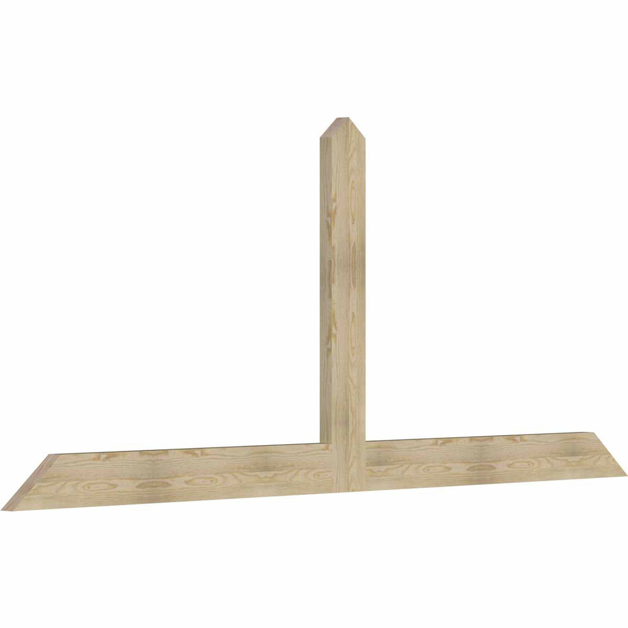 10/12 Pitch Portland Rough Sawn Timber Gable Bracket GBW108X45X0206POR00RDF