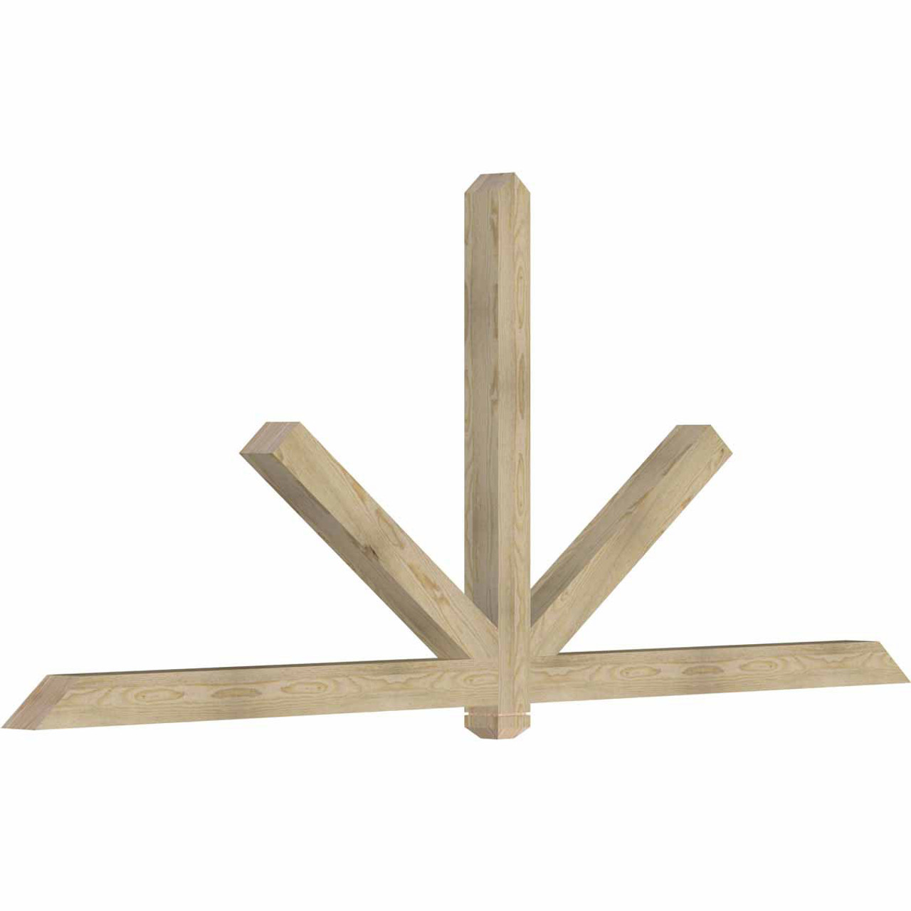 10/12 Pitch Kennewick Rough Sawn Timber Gable Bracket GBW108X45X0404KEN00RDF