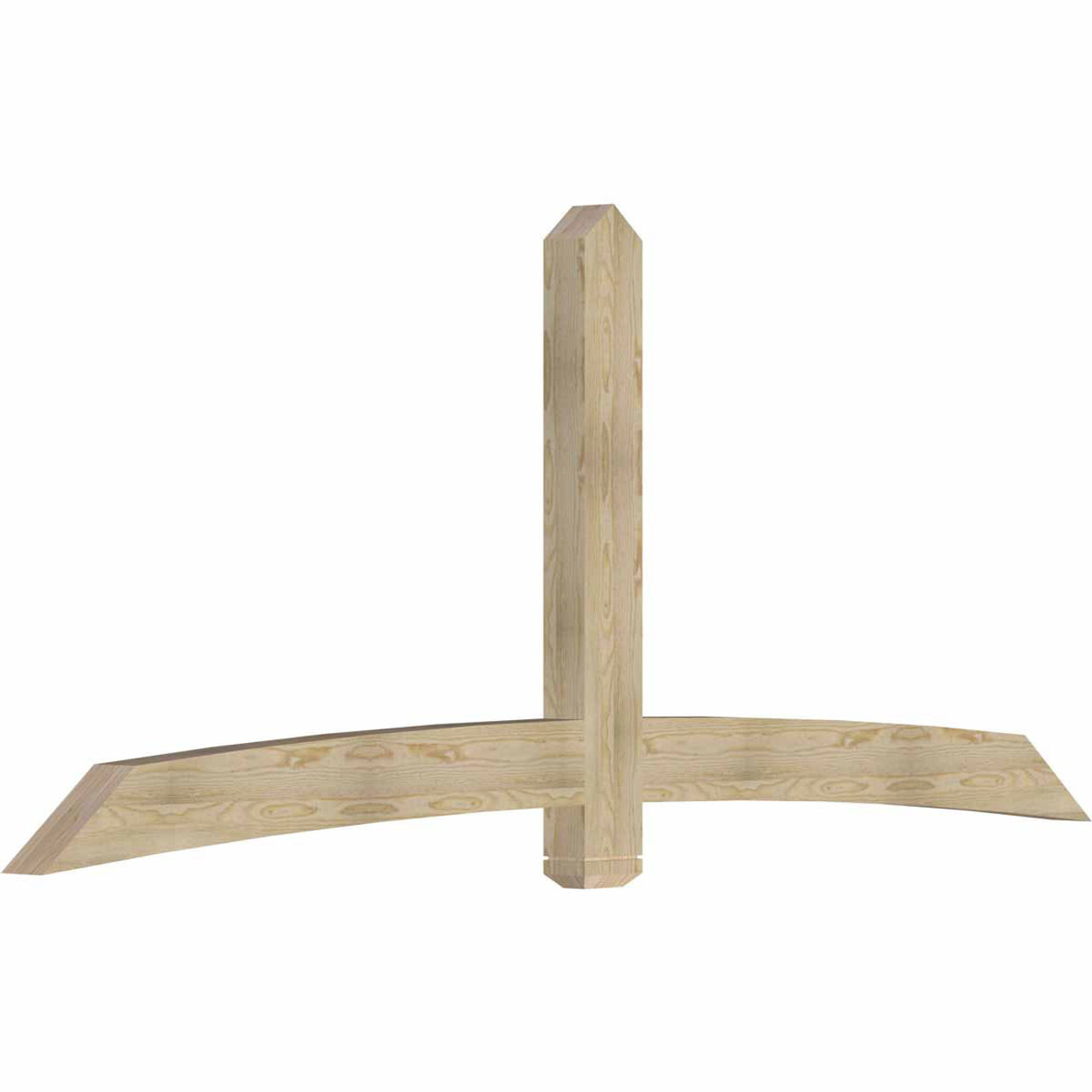 10/12 Pitch Bellingham Rough Sawn Timber Gable Bracket GBW108X45X0406BEL00RDF