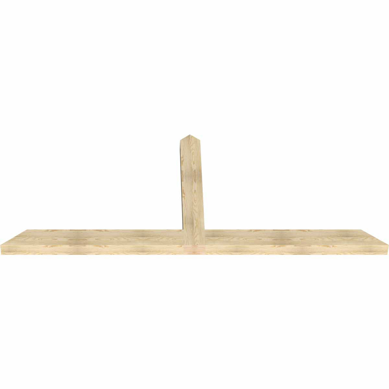 10/12 Pitch Portland Rough Sawn Timber Gable Bracket GBW108X45X0406POR00RDF