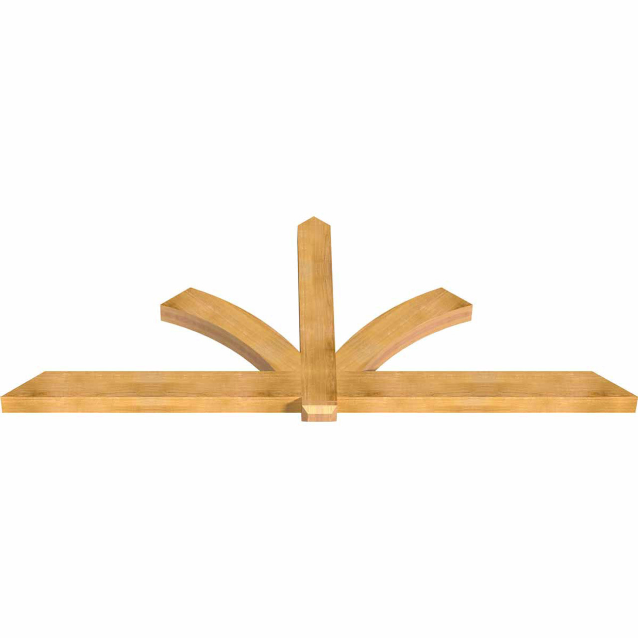 10/12 Pitch Redmond Rough Sawn Timber Gable Bracket GBW108X45X0406RED00RWR