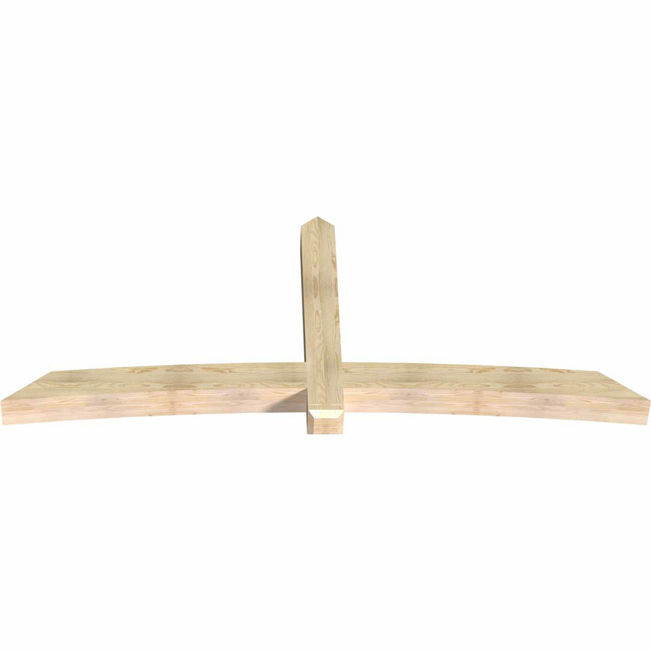 10/12 Pitch Bellingham Rough Sawn Timber Gable Bracket GBW108X45X0606BEL00RDF