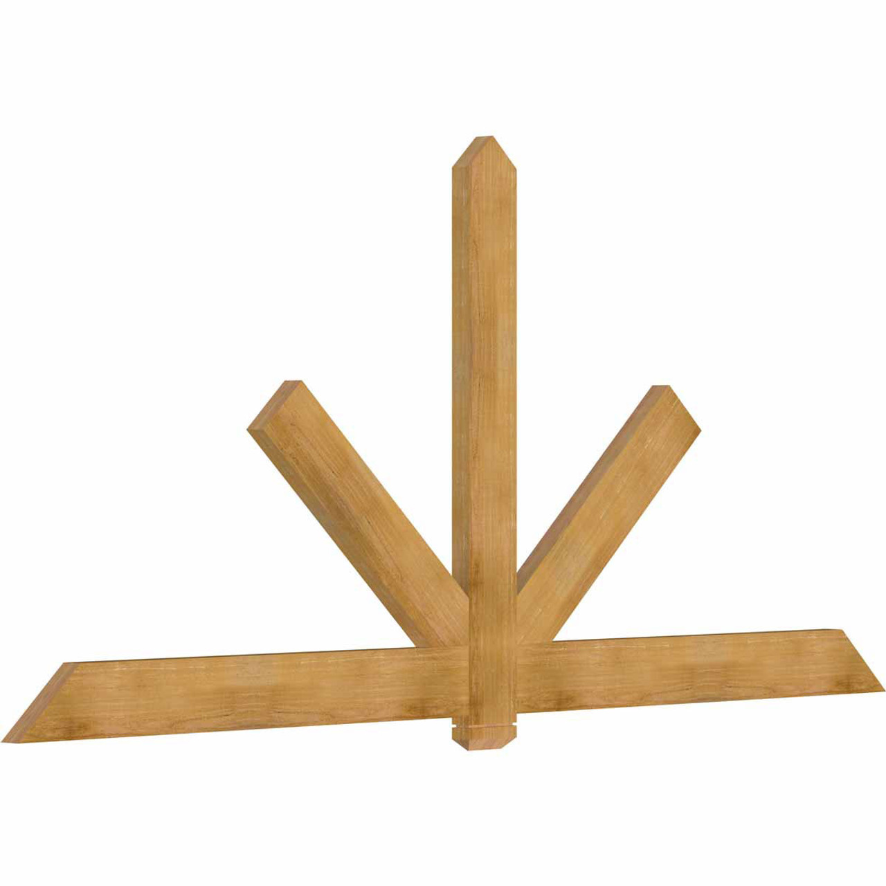 11/12 Pitch Kennewick Rough Sawn Timber Gable Bracket GBW108X49X0206KEN00RWR