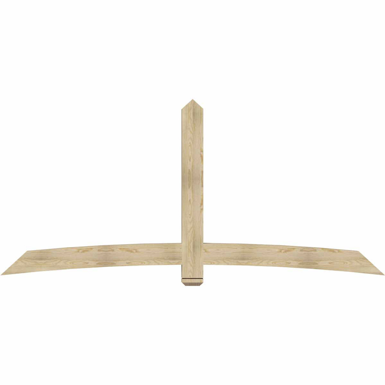 11/12 Pitch Bellingham Rough Sawn Timber Gable Bracket GBW108X49X0406BEL00RDF