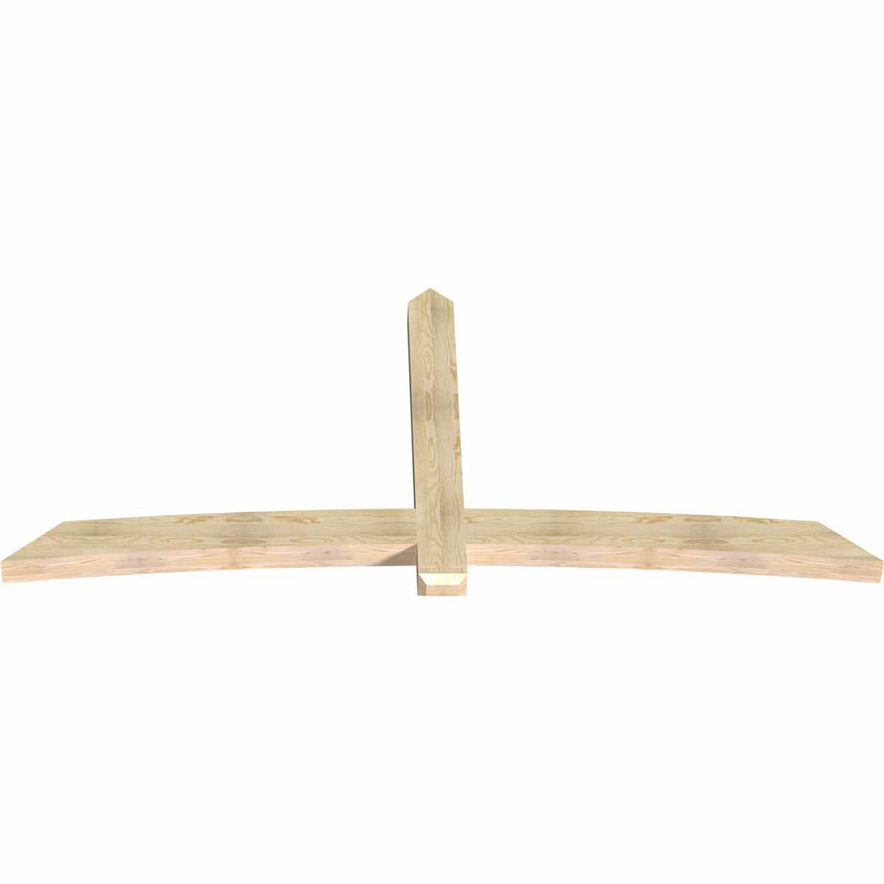 11/12 Pitch Bellingham Rough Sawn Timber Gable Bracket GBW108X49X0406BEL00RDF