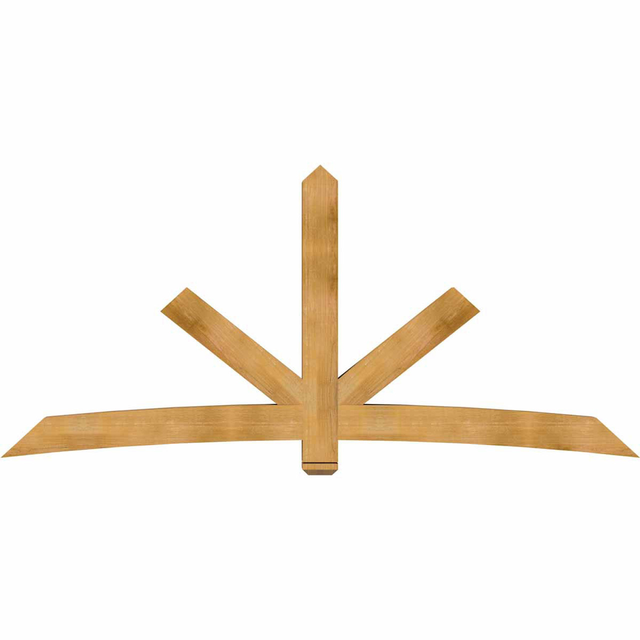 11/12 Pitch Alberta Rough Sawn Timber Gable Bracket GBW108X49X0606ALB00RWR