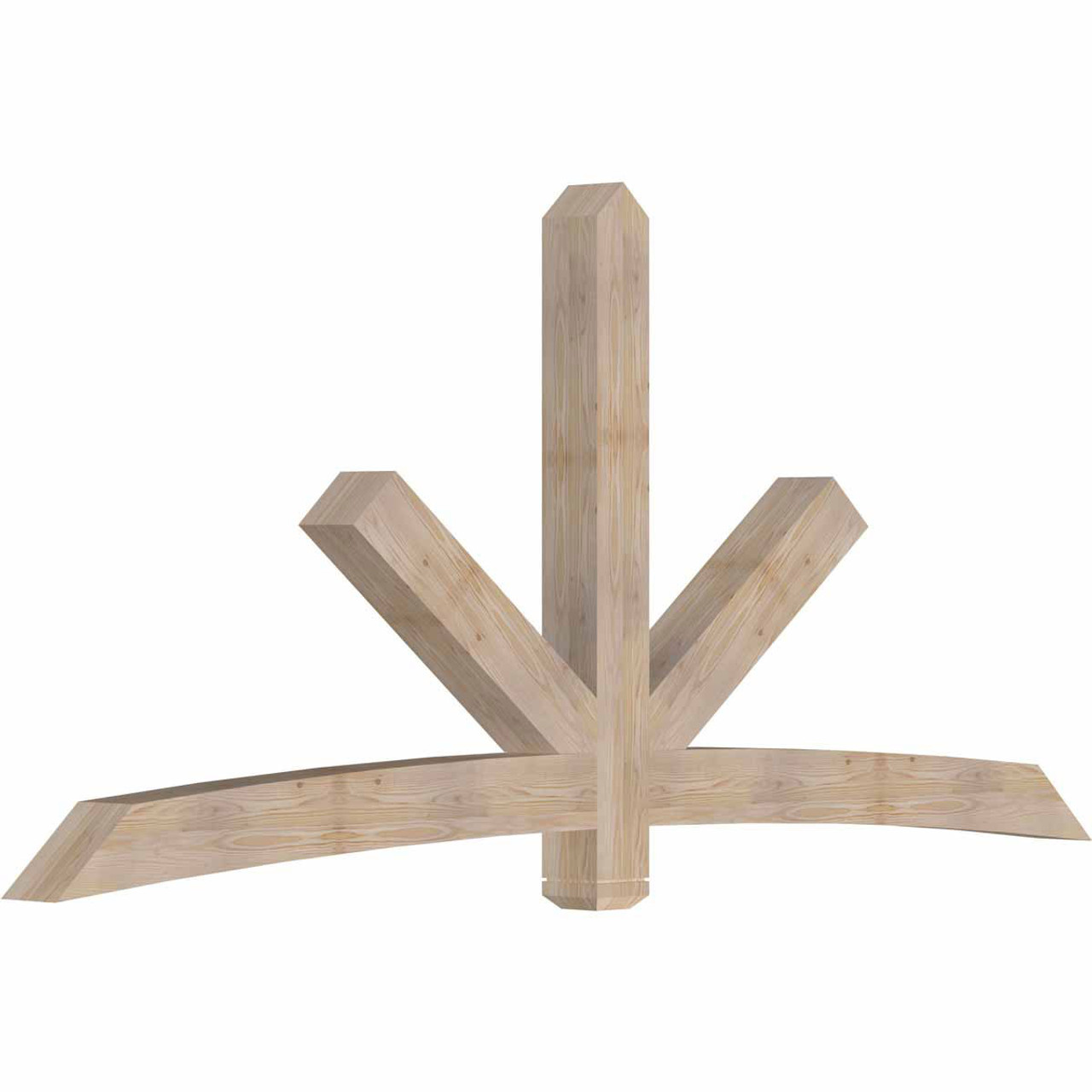 11/12 Pitch Alberta Smooth Timber Gable Bracket GBW108X49X0606ALB00SDF