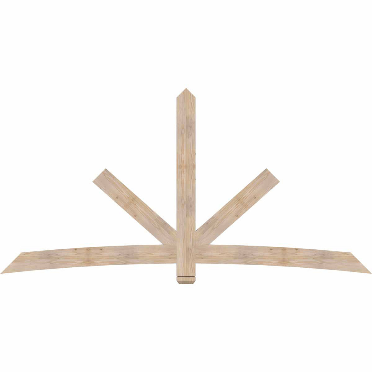 12/12 Pitch Alberta Smooth Timber Gable Bracket GBW108X54X0206ALB00SDF