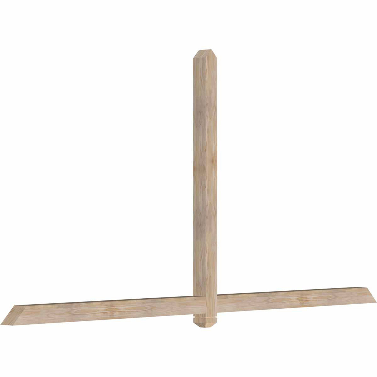 12/12 Pitch Eugene Smooth Timber Gable Bracket GBW108X54X0404EUG00SDF