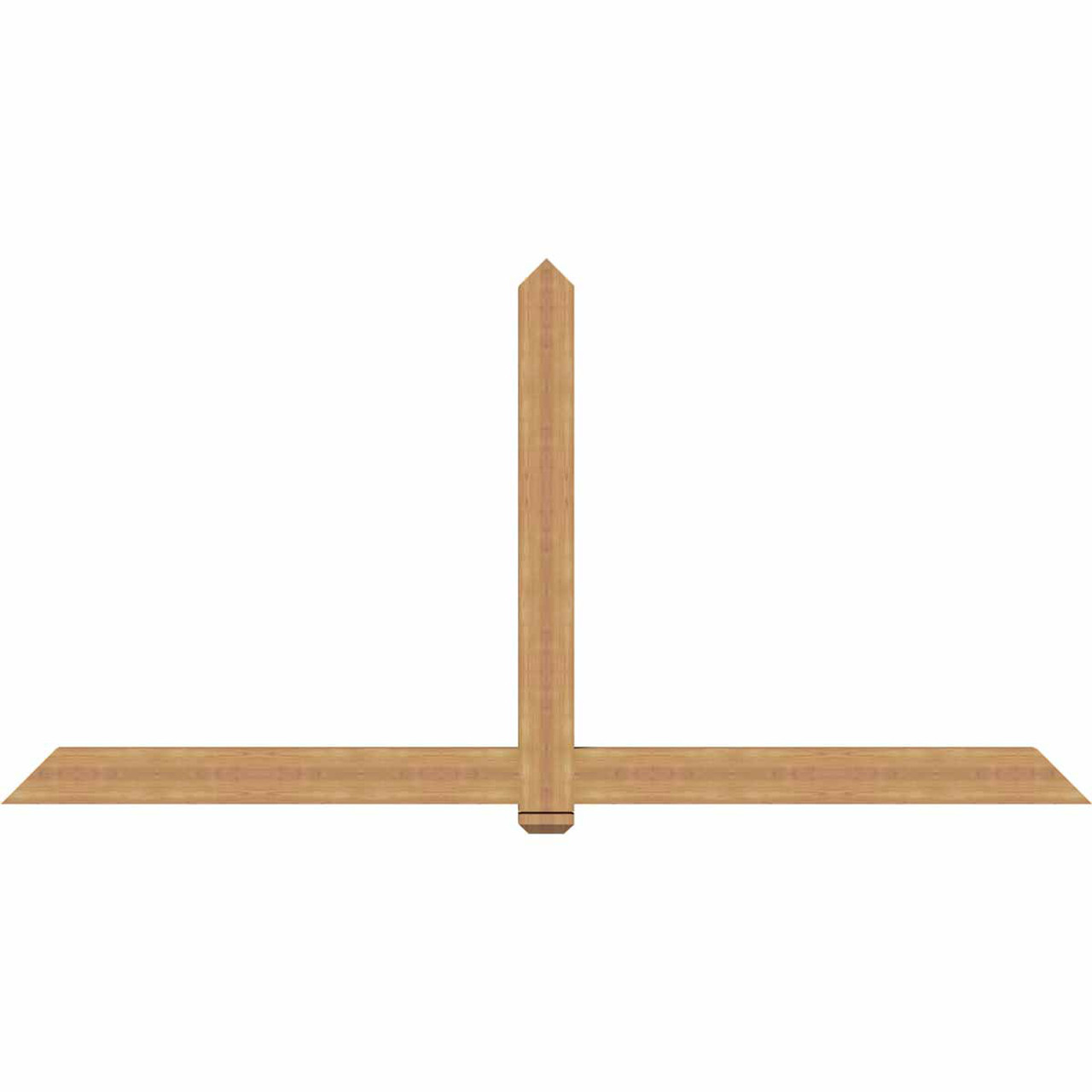 12/12 Pitch Eugene Smooth Timber Gable Bracket GBW108X54X0406EUG00SWR