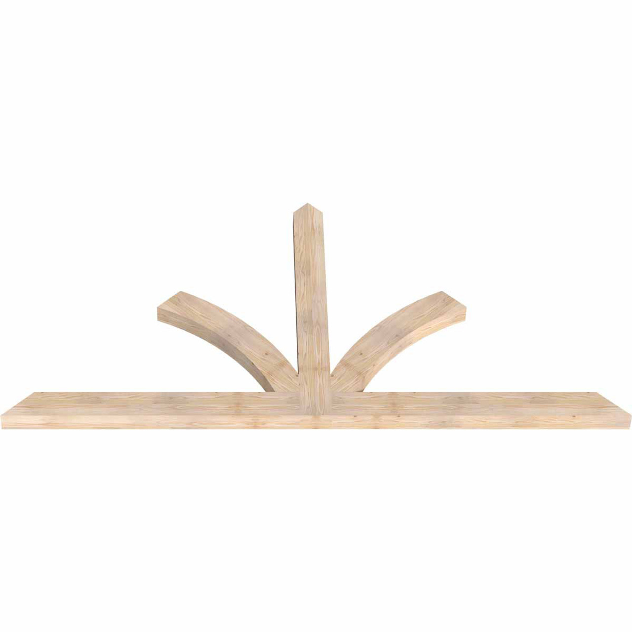 12/12 Pitch Richland Smooth Timber Gable Bracket GBW108X54X0406RIC00SDF