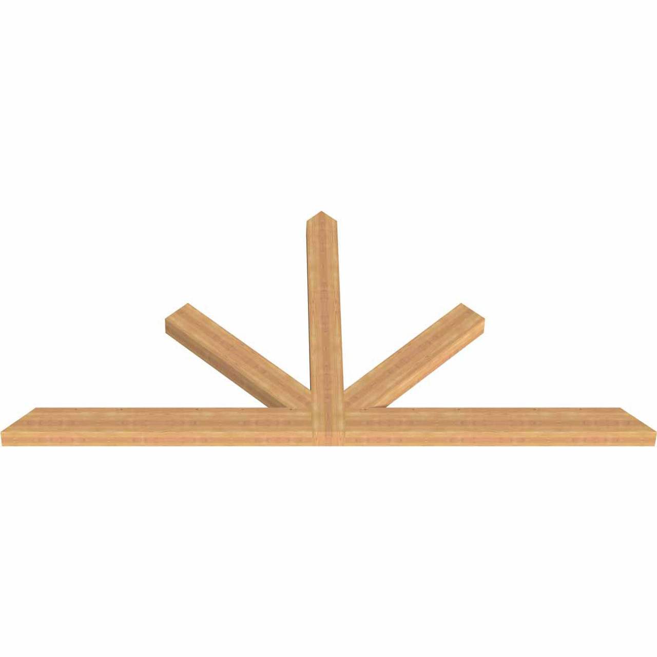 12/12 Pitch Saratoga Smooth Timber Gable Bracket GBW108X54X0406SAR00SWR