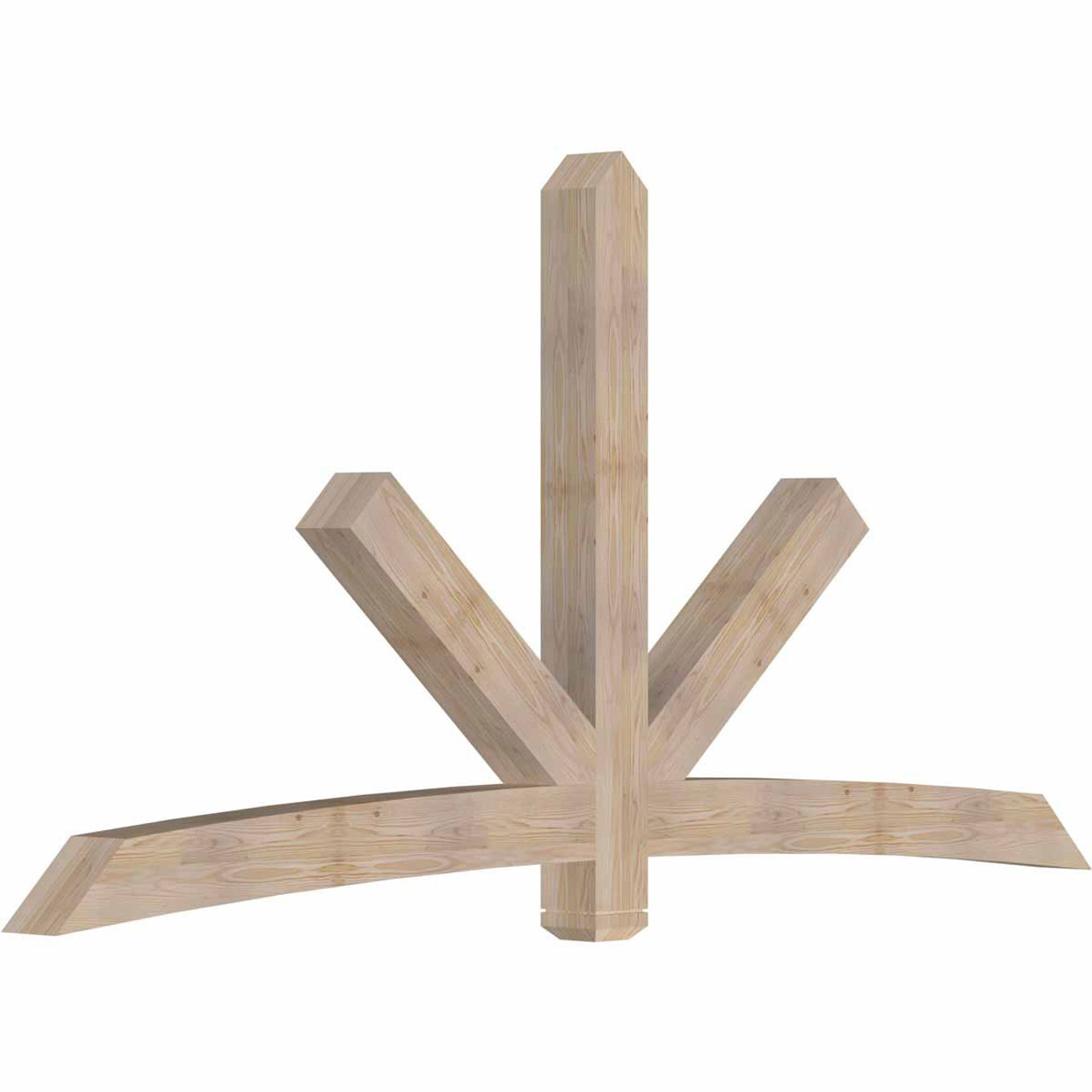 12/12 Pitch Alberta Smooth Timber Gable Bracket GBW108X54X0606ALB00SDF