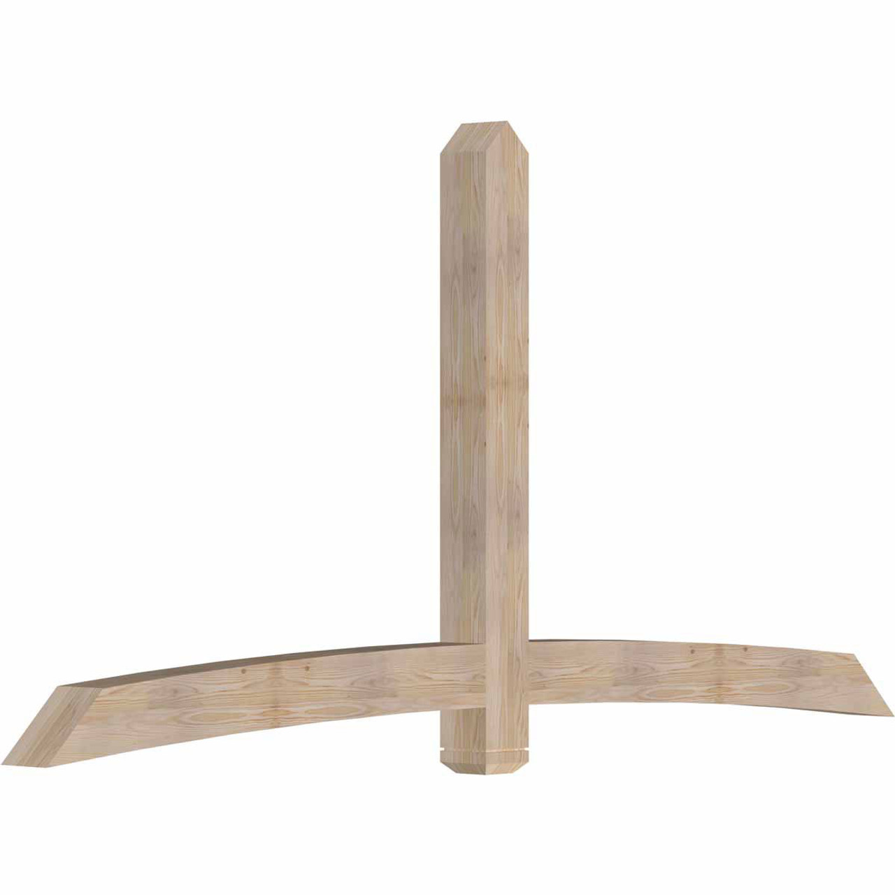 12/12 Pitch Bellingham Smooth Timber Gable Bracket GBW108X54X0606BEL00SDF