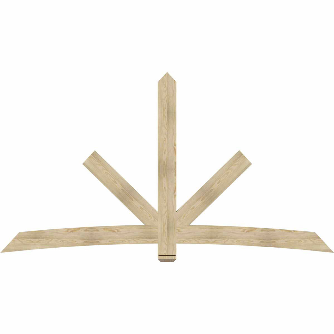 13/12 Pitch Alberta Rough Sawn Timber Gable Bracket GBW108X58X0206ALB00RDF