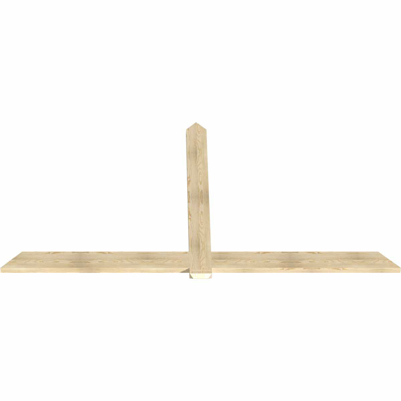 13/12 Pitch Eugene Rough Sawn Timber Gable Bracket GBW108X58X0206EUG00RDF