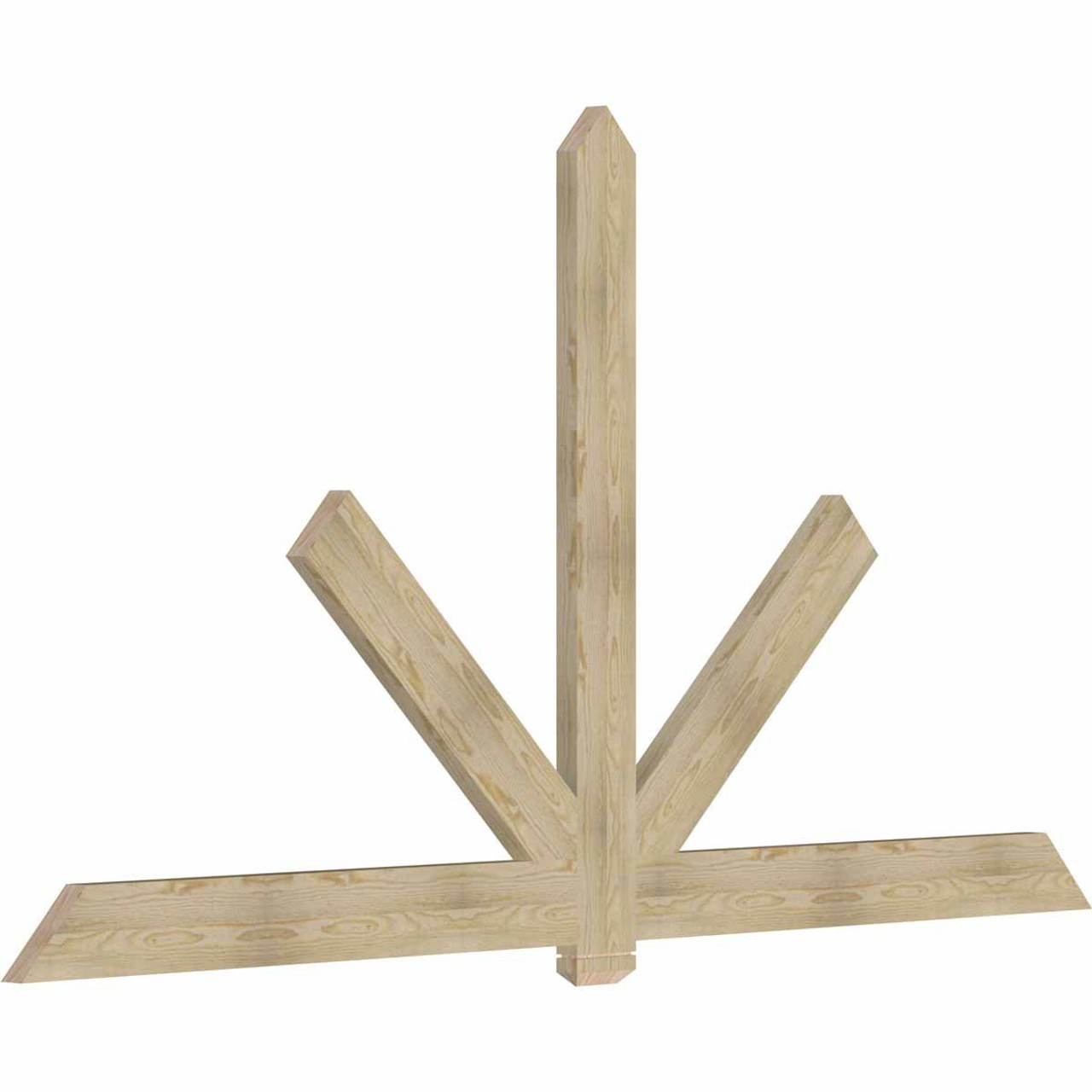 13/12 Pitch Kennewick Rough Sawn Timber Gable Bracket GBW108X58X0206KEN00RDF