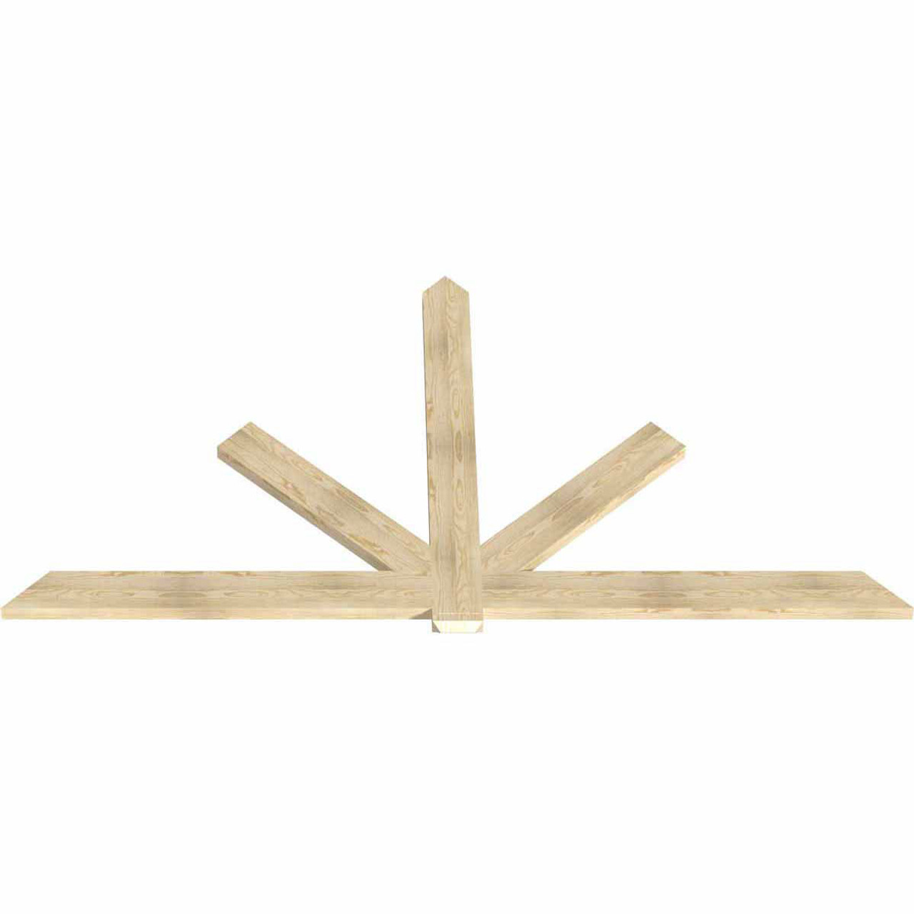 13/12 Pitch Kennewick Rough Sawn Timber Gable Bracket GBW108X58X0206KEN00RDF