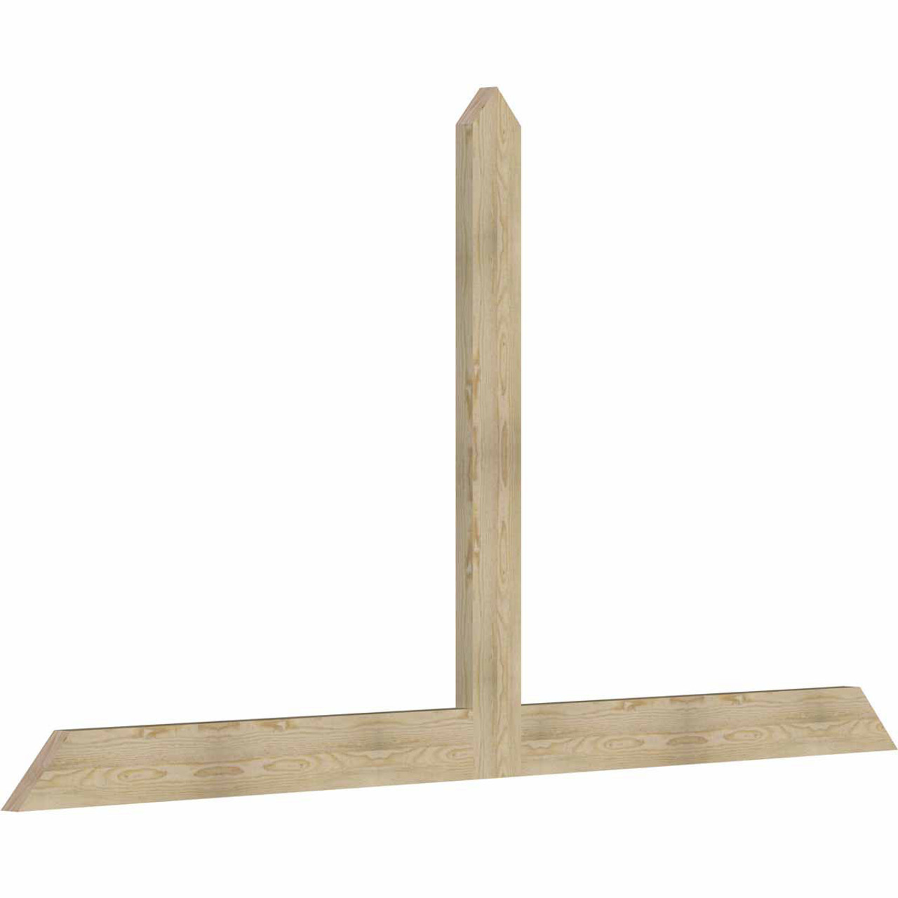 13/12 Pitch Portland Rough Sawn Timber Gable Bracket GBW108X58X0206POR00RDF