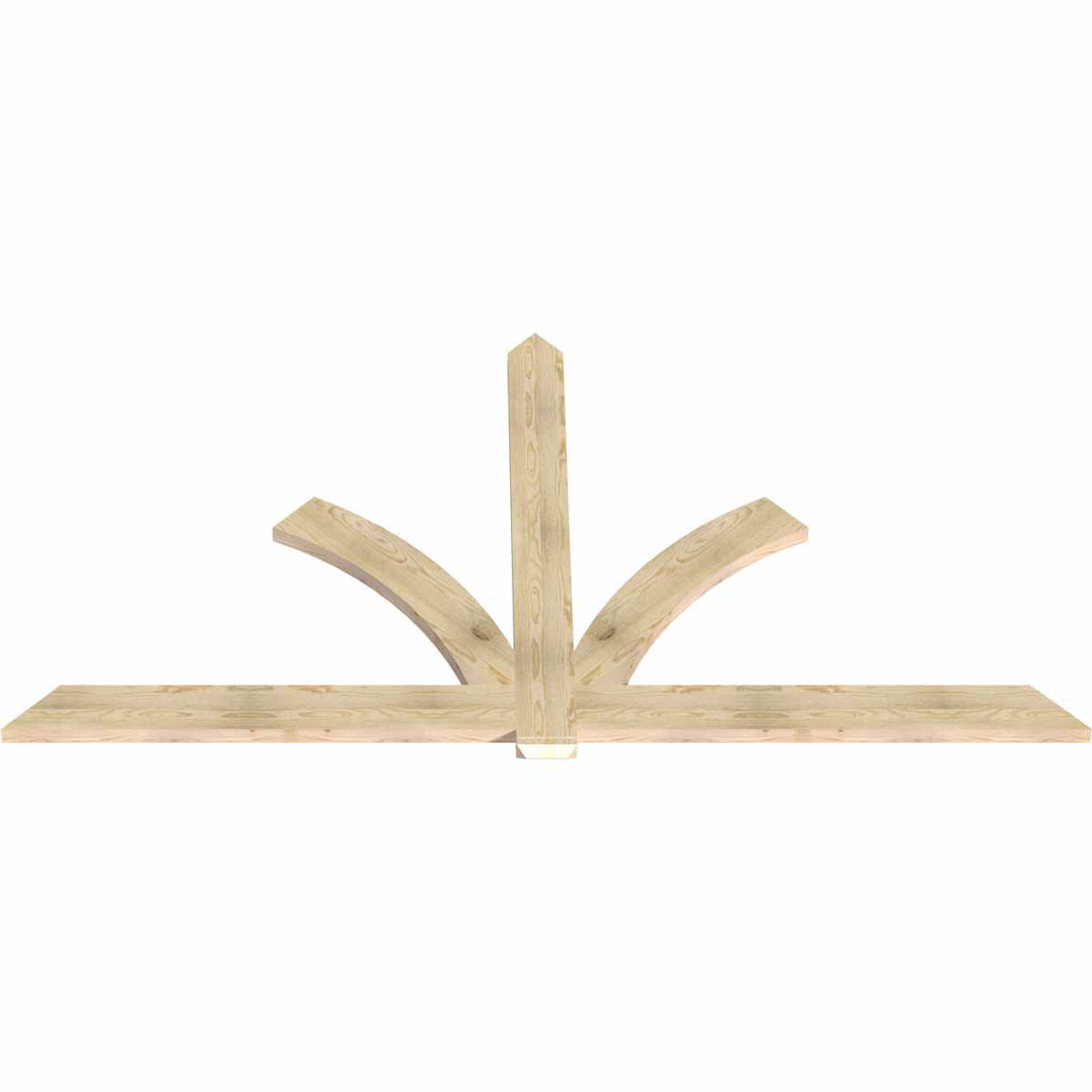 13/12 Pitch Redmond Rough Sawn Timber Gable Bracket GBW108X58X0206RED00RDF