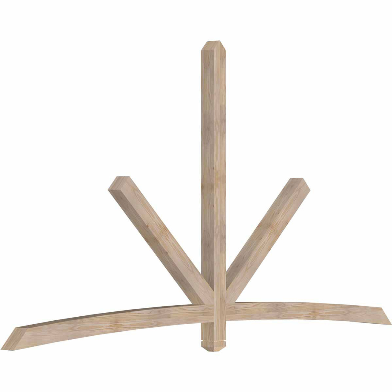 13/12 Pitch Alberta Smooth Timber Gable Bracket GBW108X58X0404ALB00SDF