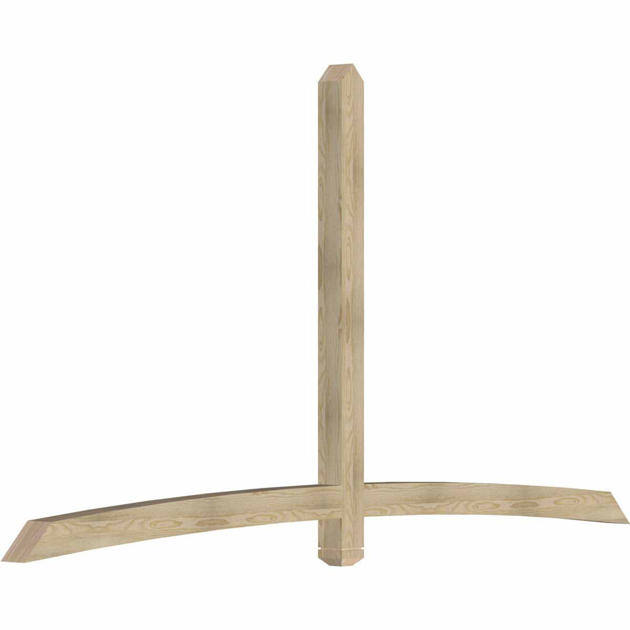 13/12 Pitch Bellingham Rough Sawn Timber Gable Bracket GBW108X58X0404BEL00RDF