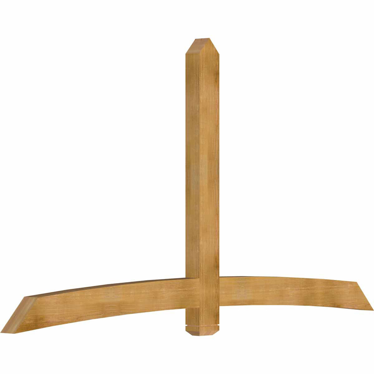 13/12 Pitch Bellingham Rough Sawn Timber Gable Bracket GBW108X58X0406BEL00RWR