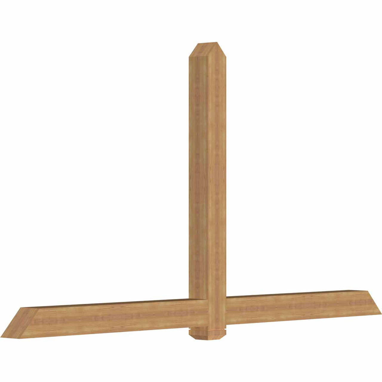 13/12 Pitch Eugene Smooth Timber Gable Bracket GBW108X58X0606EUG00SWR