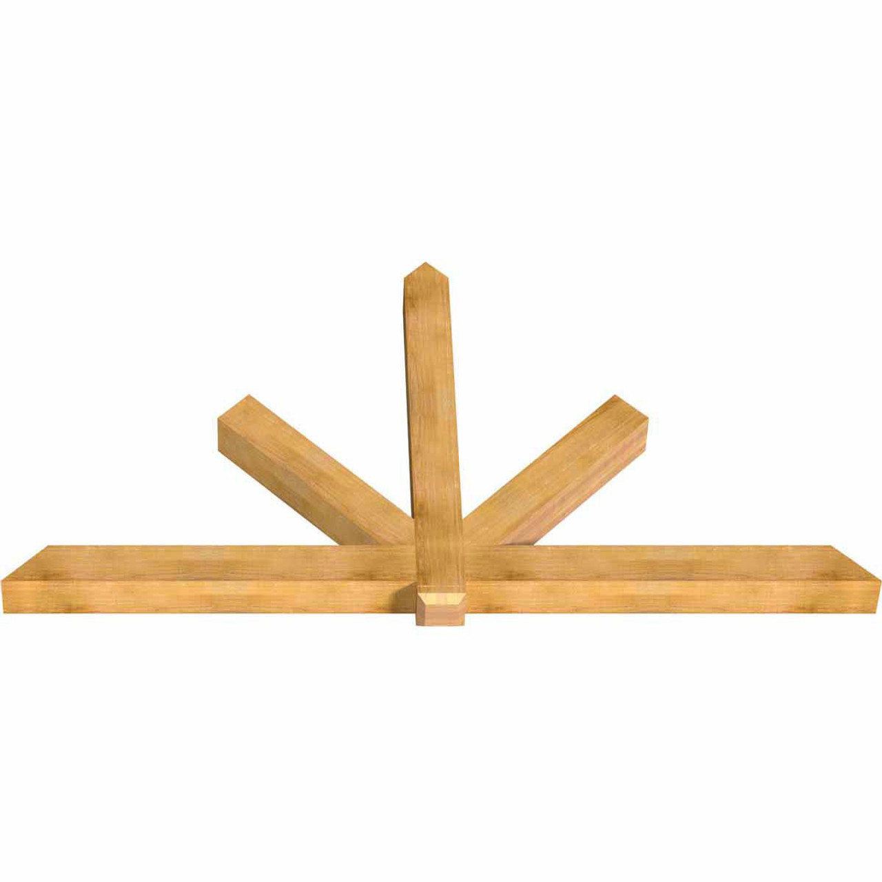 13/12 Pitch Kennewick Rough Sawn Timber Gable Bracket GBW108X58X0606KEN00RWR