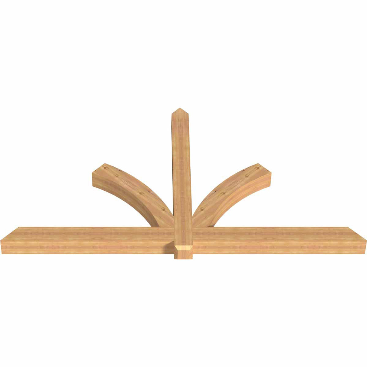 13/12 Pitch Redmond Smooth Timber Gable Bracket GBW108X58X0606RED00SWR