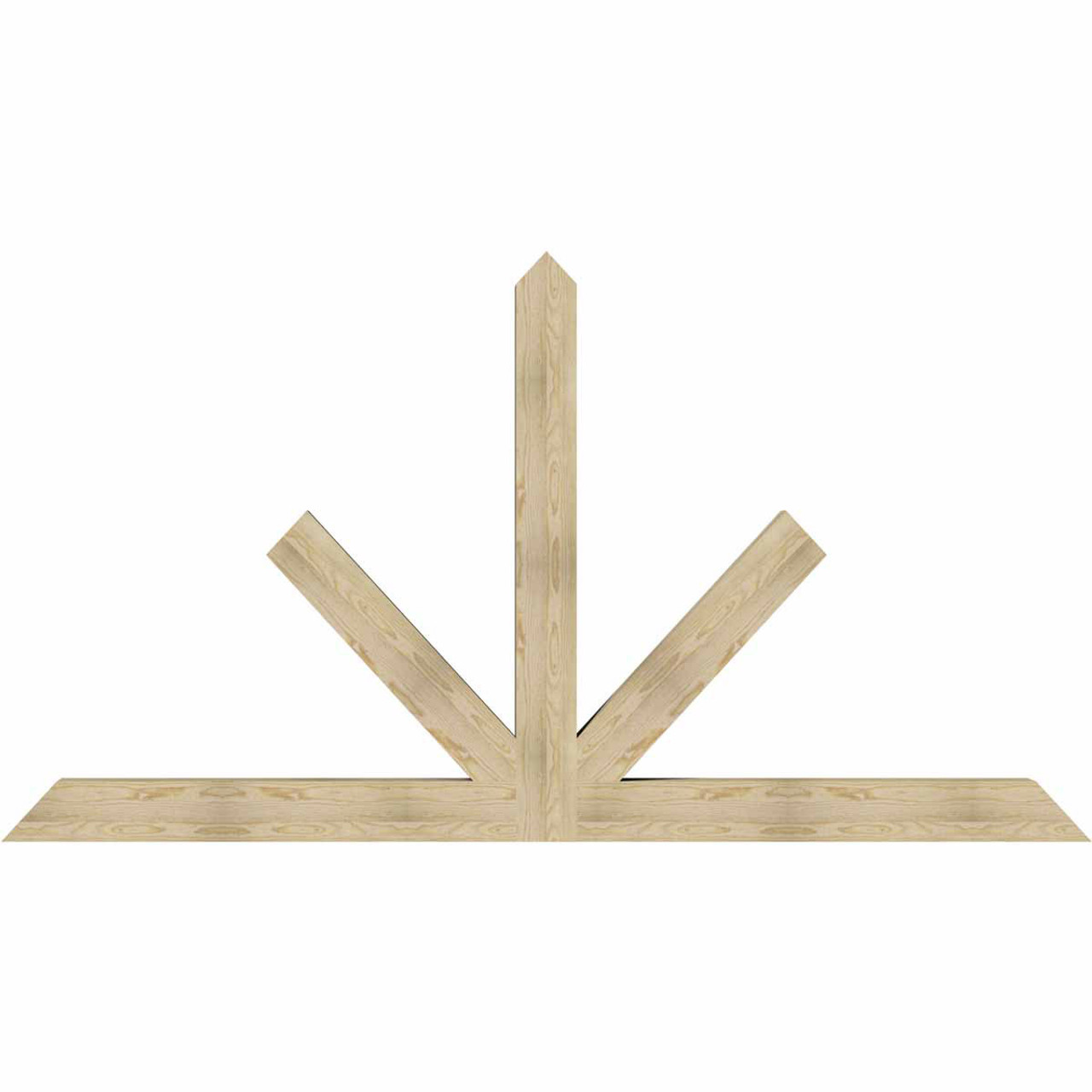 13/12 Pitch Saratoga Rough Sawn Timber Gable Bracket GBW108X58X0606SAR00RDF