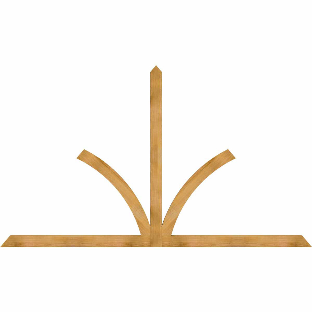 14/12 Pitch Richland Rough Sawn Timber Gable Bracket GBW108X63X0204RIC00RWR