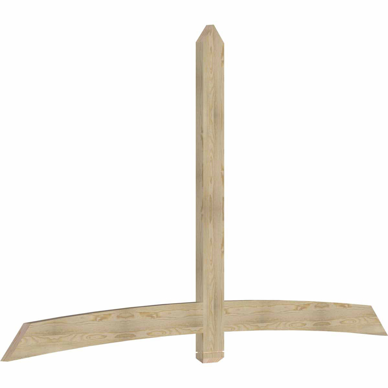 14/12 Pitch Bellingham Rough Sawn Timber Gable Bracket GBW108X63X0206BEL00RDF