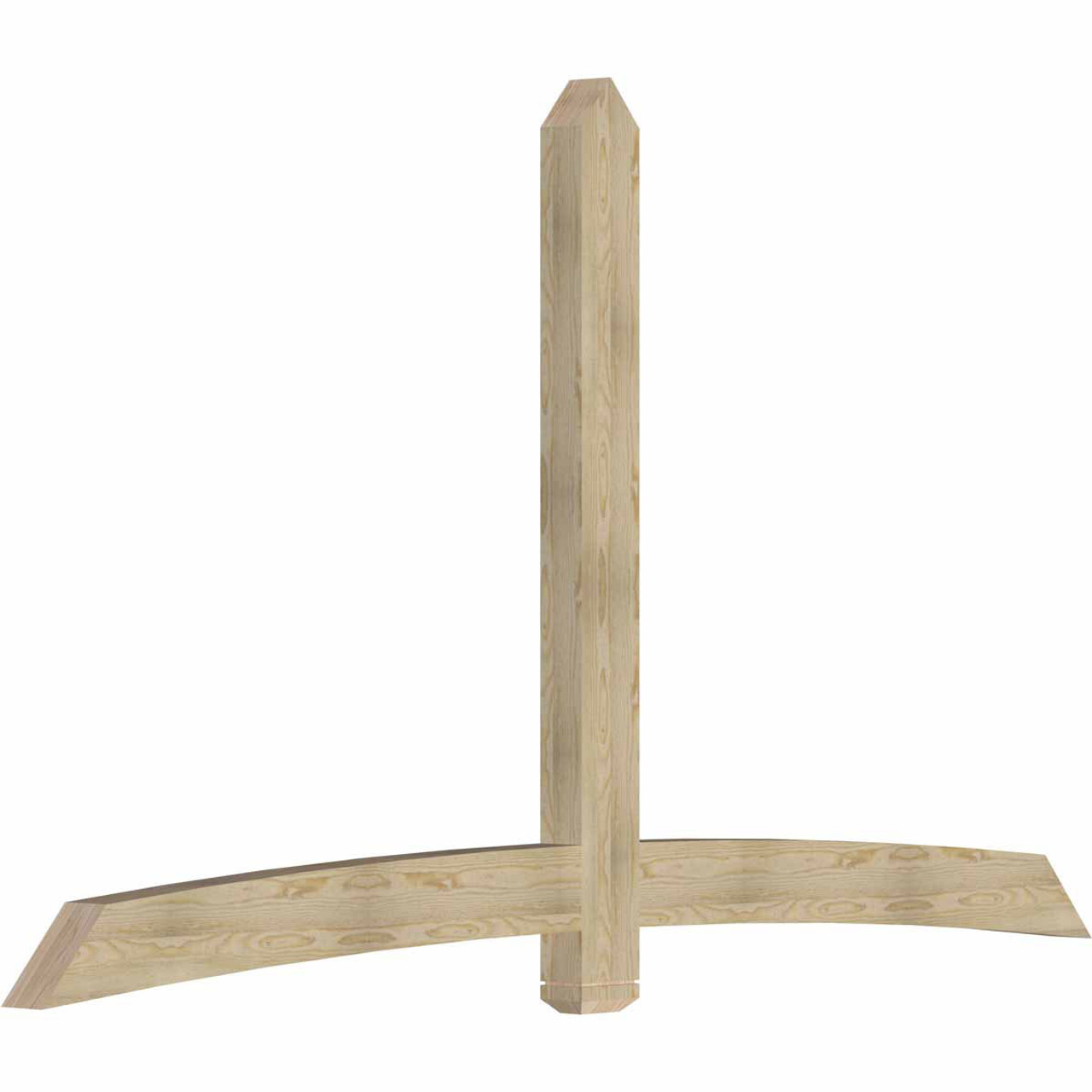 14/12 Pitch Bellingham Rough Sawn Timber Gable Bracket GBW108X63X0406BEL00RDF