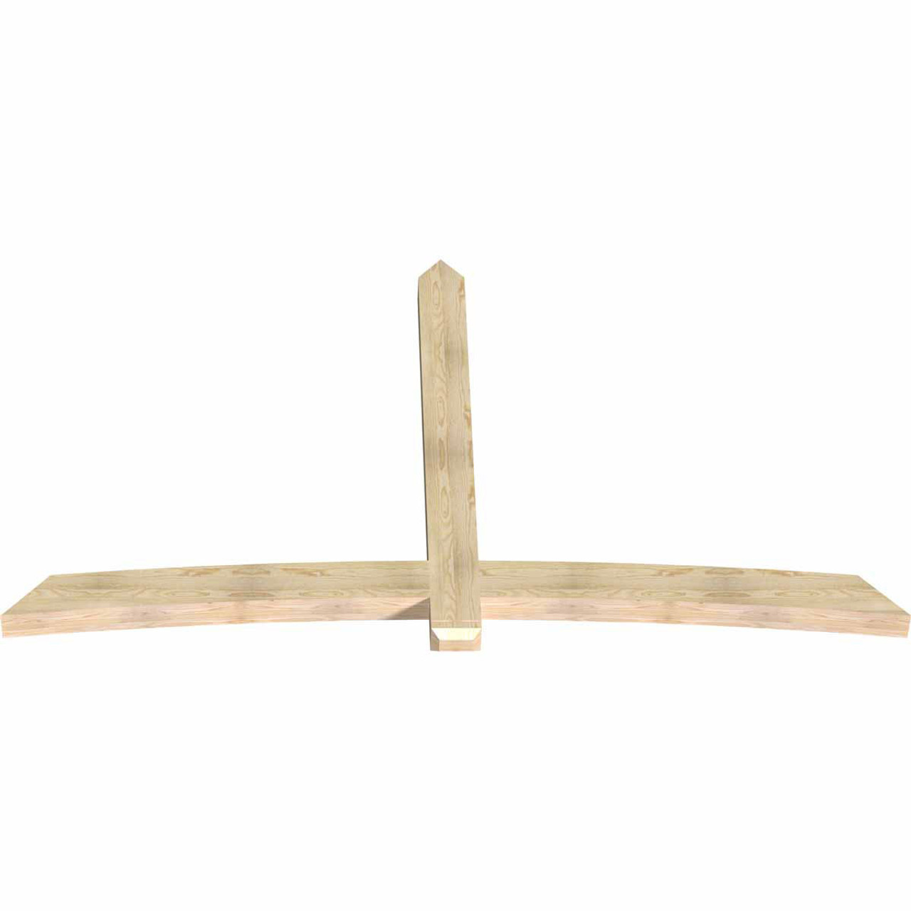 14/12 Pitch Bellingham Rough Sawn Timber Gable Bracket GBW108X63X0406BEL00RDF