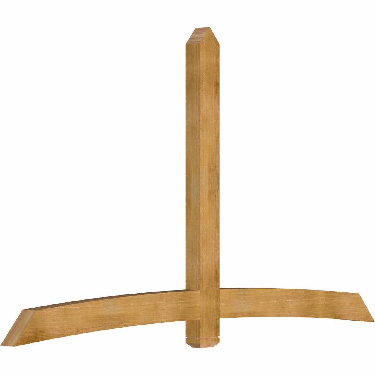 14/12 Pitch Bellingham Rough Sawn Timber Gable Bracket GBW108X63X0406BEL00RWR