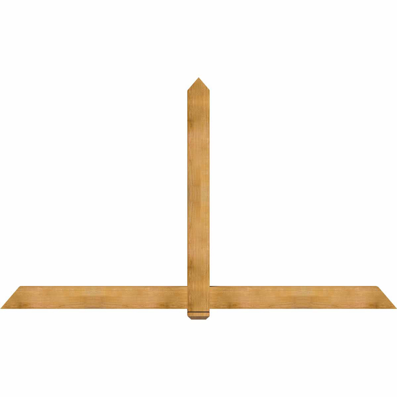 14/12 Pitch Eugene Rough Sawn Timber Gable Bracket GBW108X63X0406EUG00RWR