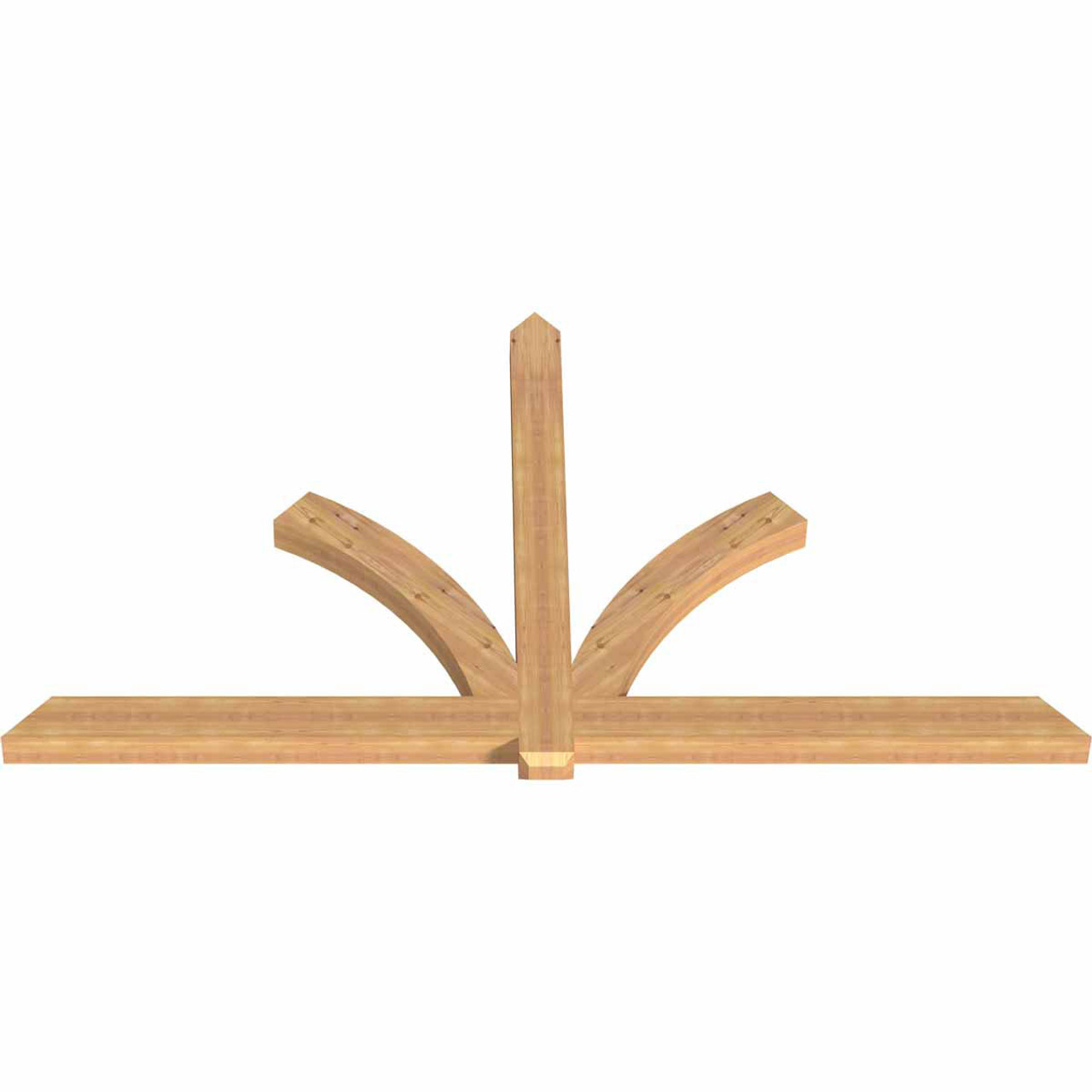 14/12 Pitch Redmond Smooth Timber Gable Bracket GBW108X63X0406RED00SWR