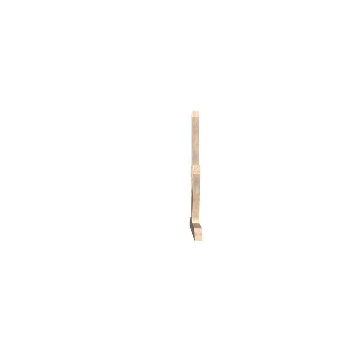 14/12 Pitch Saratoga Smooth Timber Gable Bracket GBW108X63X0406SAR00SDF