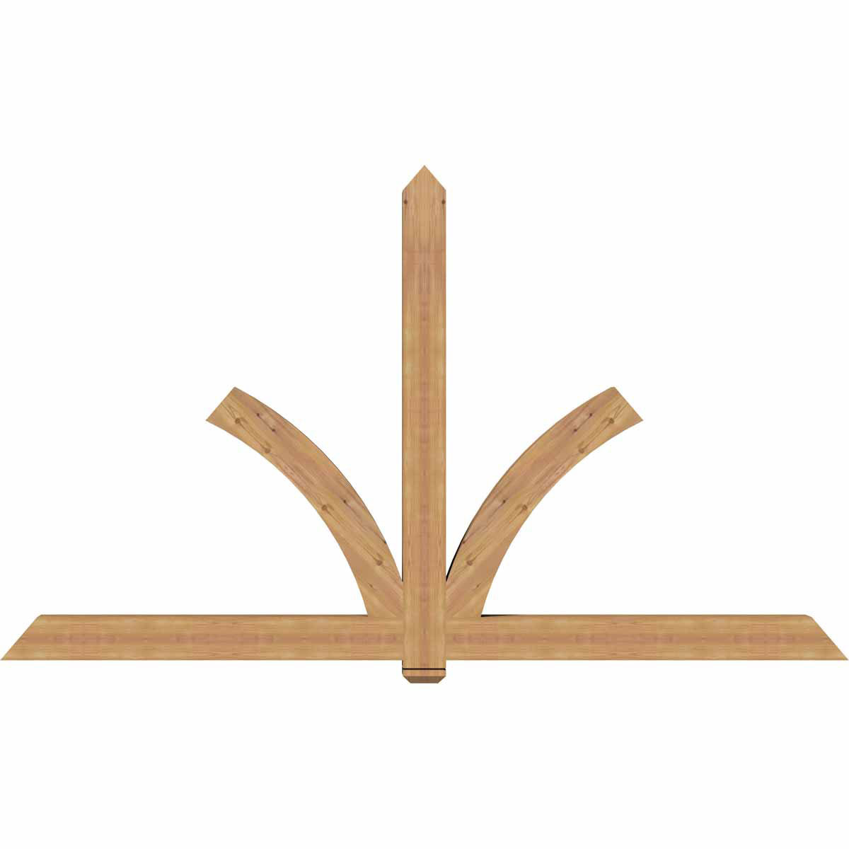 14/12 Pitch Redmond Smooth Timber Gable Bracket GBW108X63X0606RED00SWR