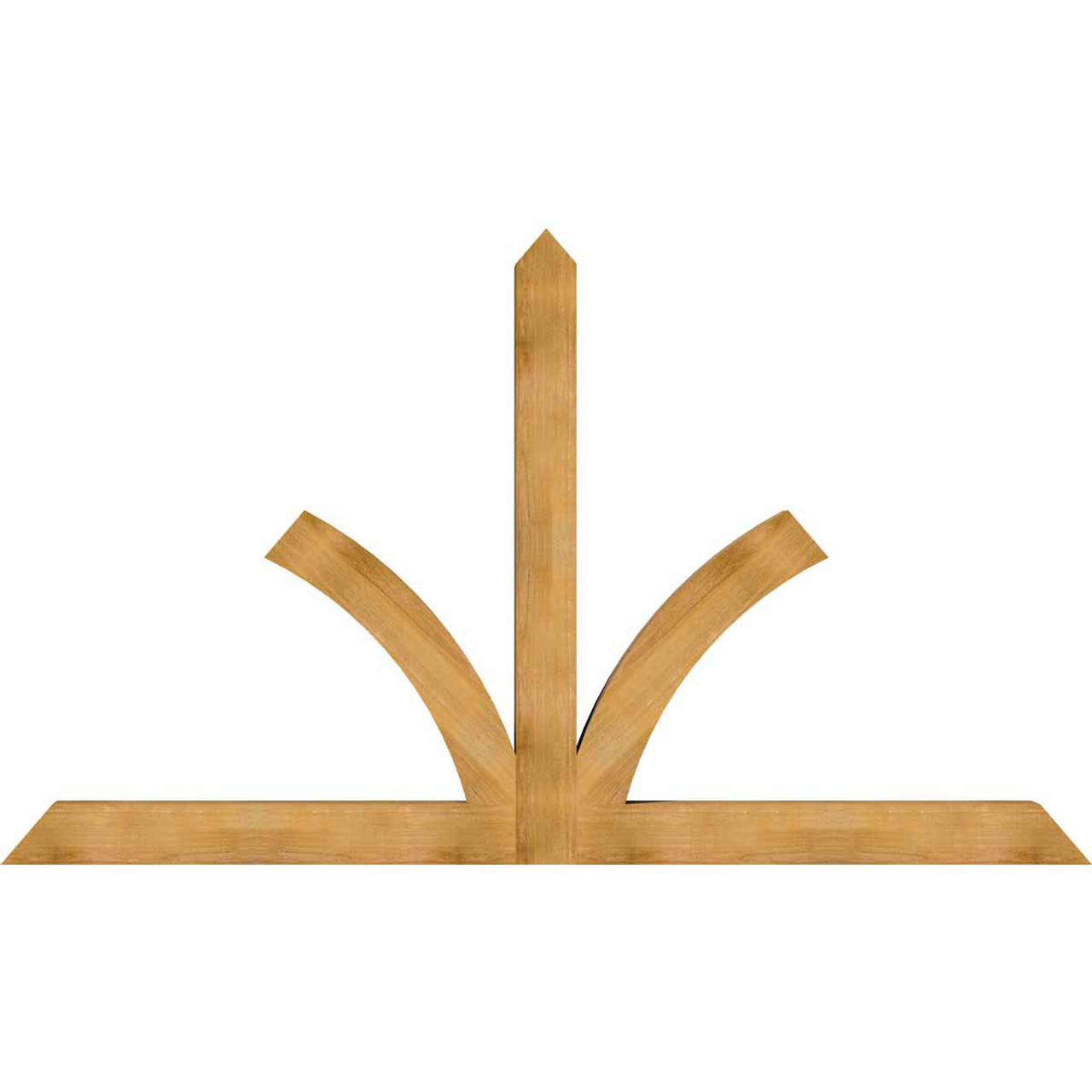 14/12 Pitch Richland Rough Sawn Timber Gable Bracket GBW108X63X0606RIC00RWR