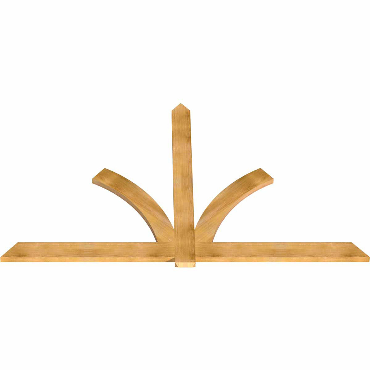 15/12 Pitch Redmond Rough Sawn Timber Gable Bracket GBW108X68X0206RED00RWR